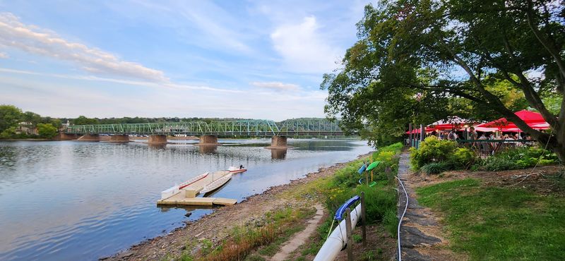 A Town Built Along The Delaware River