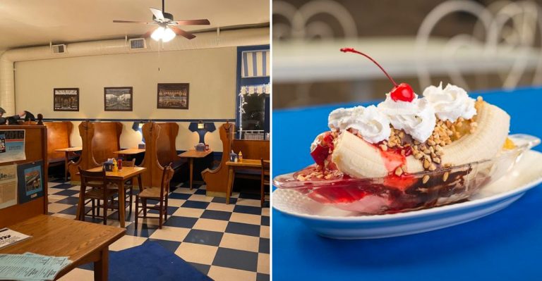 People Are Going Crazy Over The Massive Banana Splits At This Unassuming Ohio Restaurant