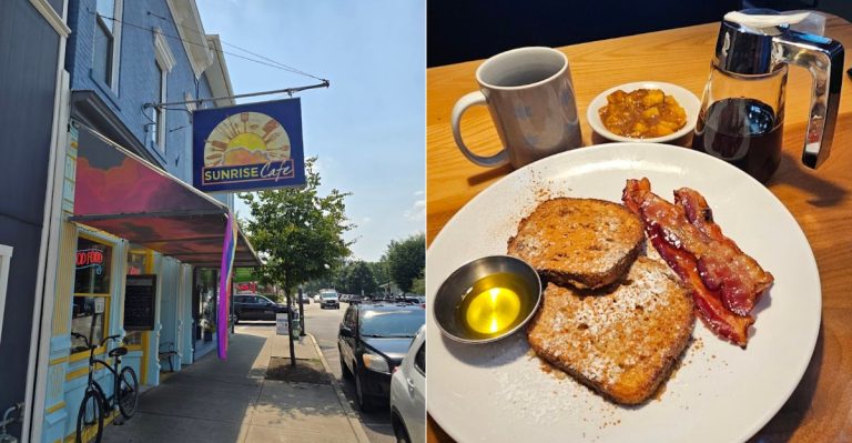 People Are Obsessed With The French Toast At This Tiny Ohio Cafe