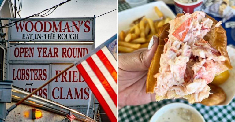 People Cross State Lines Into Massachusetts Just To Eat At This Old-School Seafood Shack