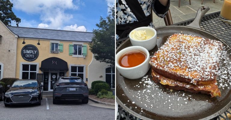 People Drive Across North Carolina Just To Enjoy The French Toast At This Tiny Breakfast Café