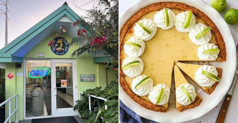 People Drive From All Over Florida Just To Try The Key Lime Pie At This Iconic Coastal Diner