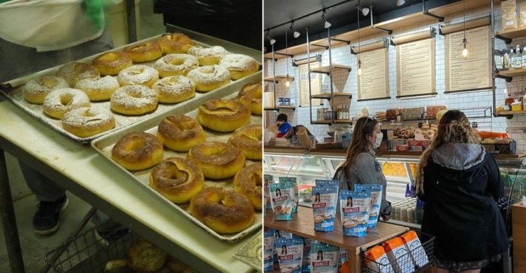 People Drive From All Over New Jersey Just To Dine At These Legendary Bagel Shops