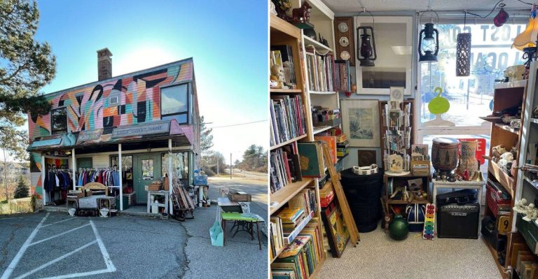 People Travel From All Over Maine To Score Deals At This Huge Thrift Store