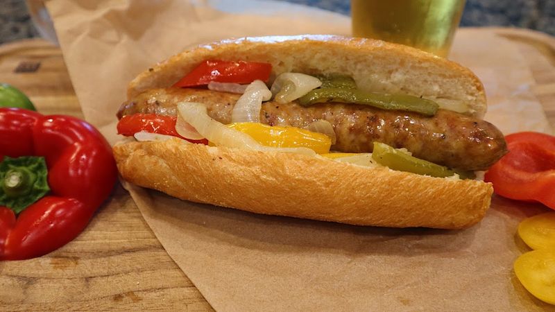 Hot Sausage Sandwich: Festival Food Royalty