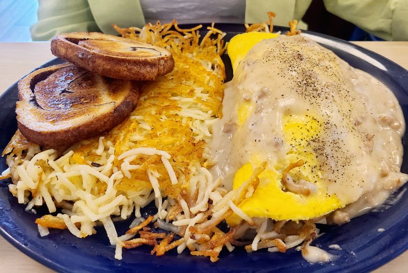 Country Fried Steak And Eggs