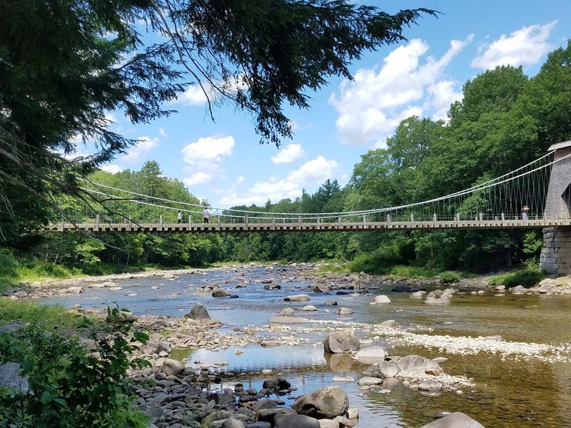 Perched Above The Carrabassett River