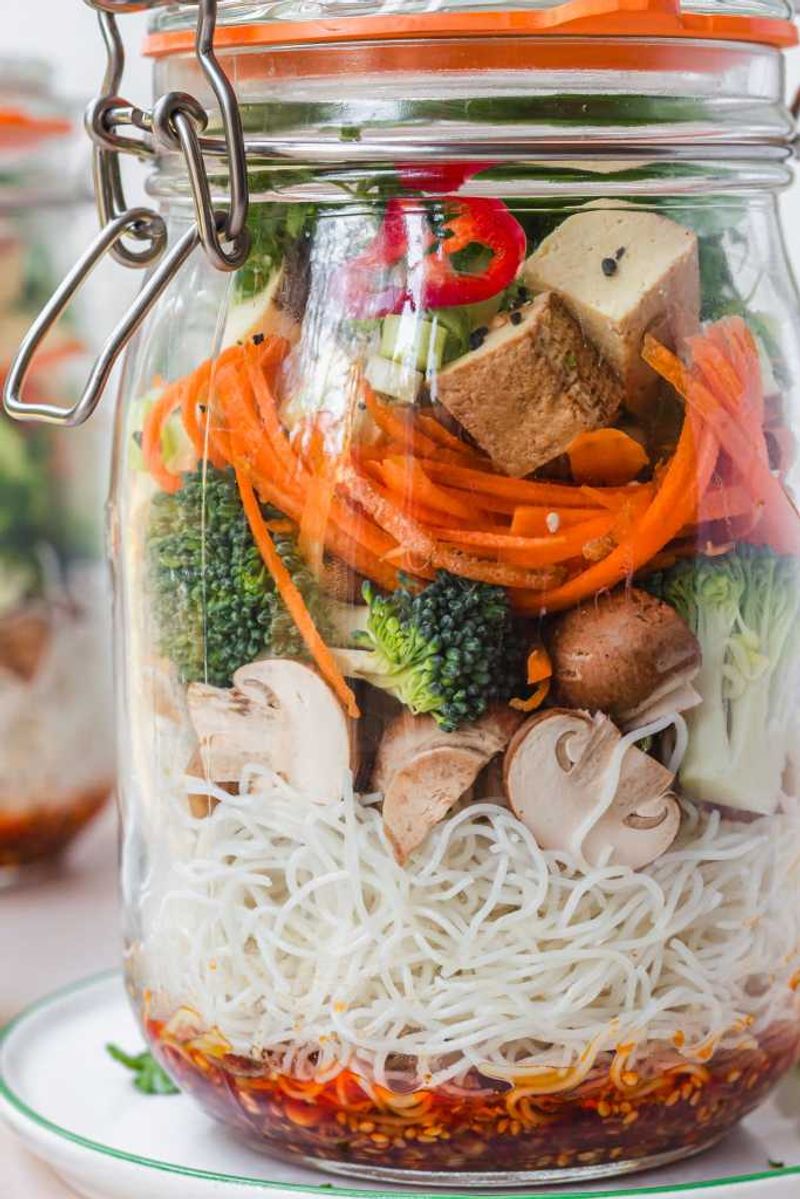 DIY Instant Noodle Jars
