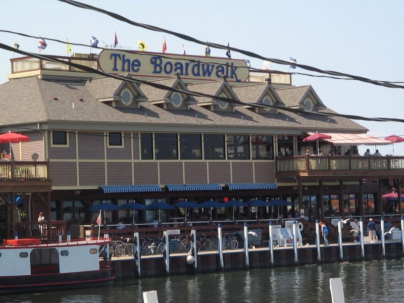 Downtown Harbor And Boardwalk