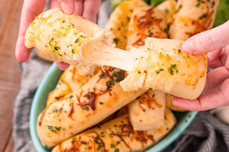 Cheesy Garlic Breadsticks