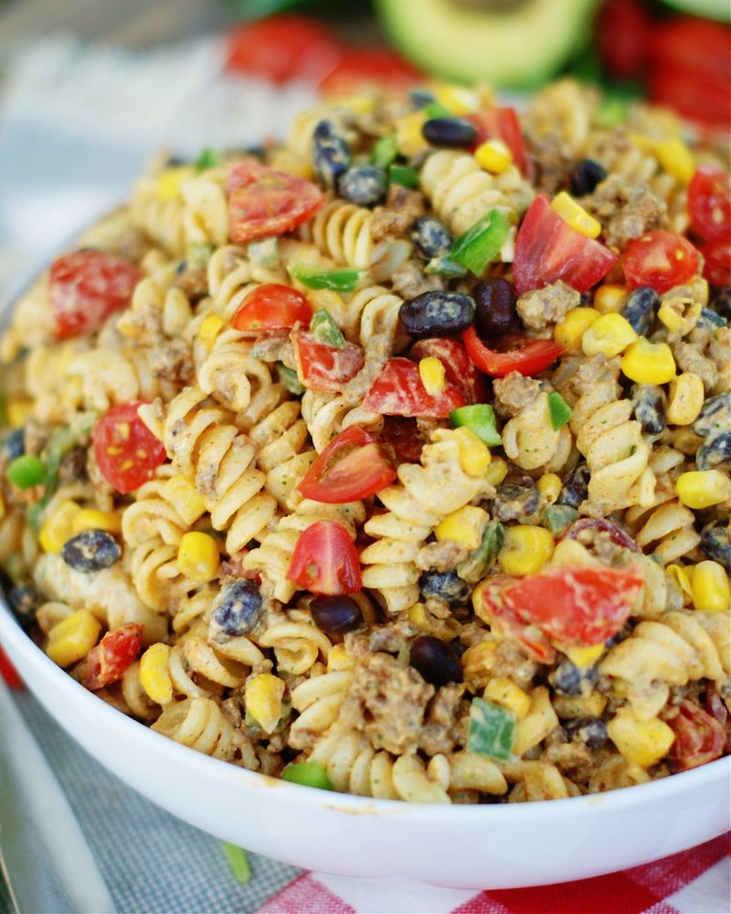 Tex-Mex Taco Pasta Salad