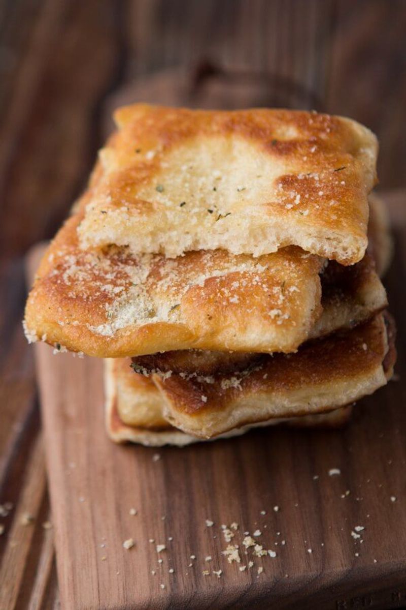Garlic Parmesan Fry Bread