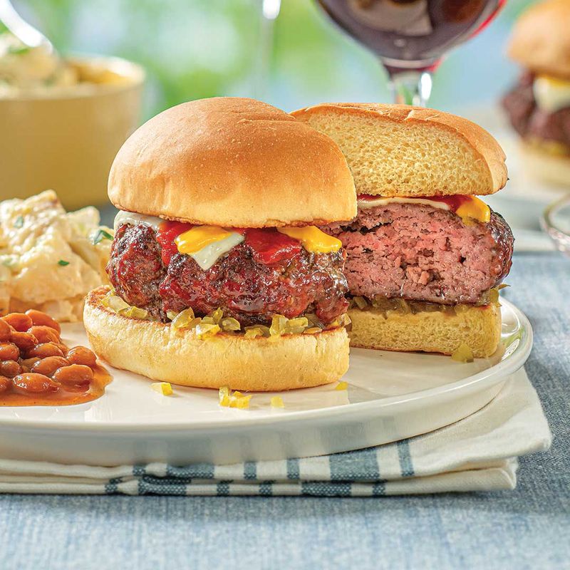 Wegmans Seasoned Angus Beef Burgers: Grocery Store Royalty