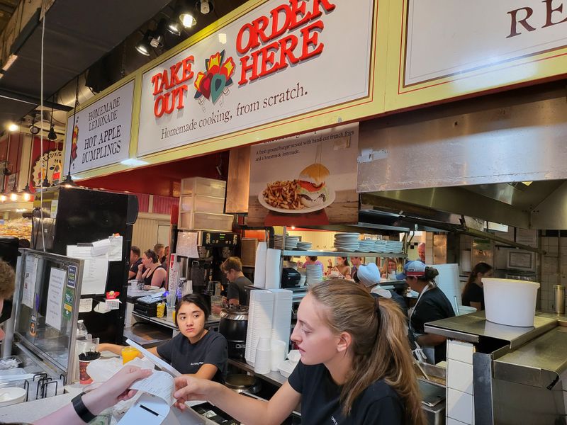 Chicken And Waffles — Dutch Eating Place (Reading Terminal Market) — Philadelphia, PA
