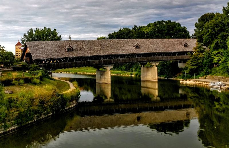 Photograph The Holz-Brucke Covered Bridge
