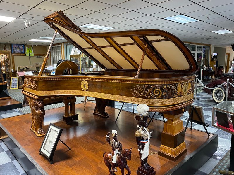 Pianos Steal The Spotlight In A Building Full Of Engines