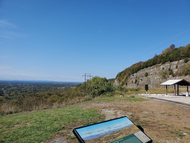 Picnic Tables With A Panorama