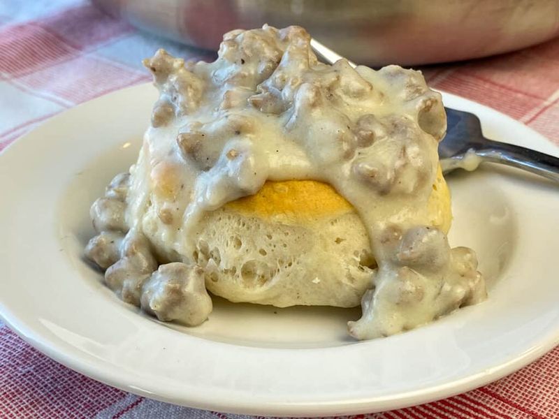 Sausage Gravy and Biscuits: Morning Glory on a Plate