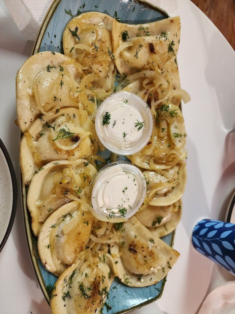 Pierogies On The Menu At A Greek Spot