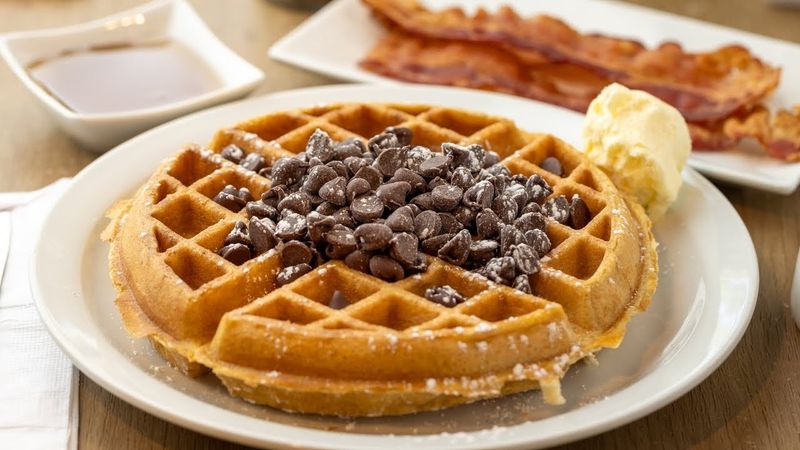 Chicken and Waffles with a Spicy Twist