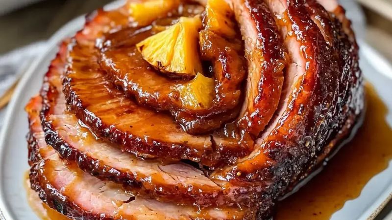Pineapple Glazed Ham