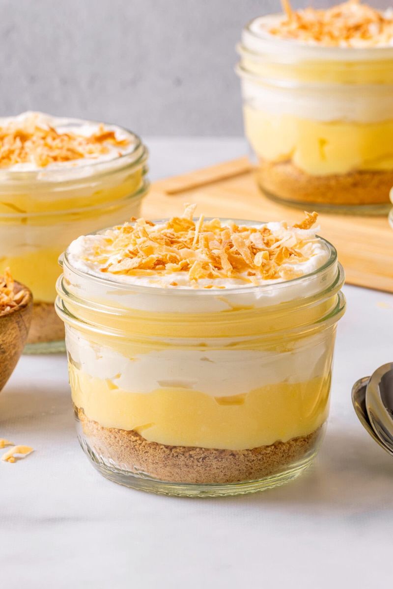 Coconut Cream Pie Parfaits