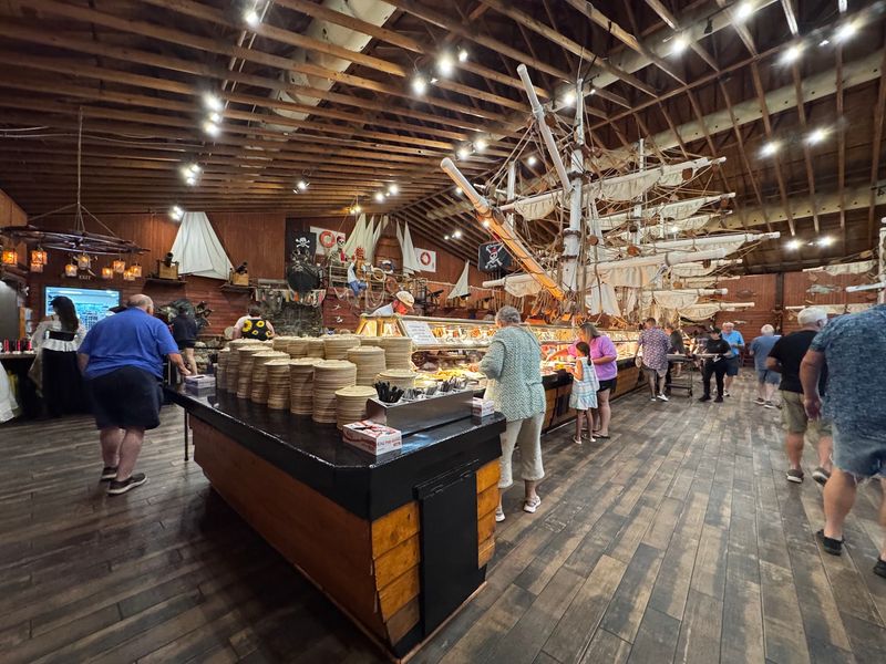 Pirate's Table Calabash Seafood Buffet, Surfside Beach Pirate's Table Calabash Seafood Buffet, Surfside Beach