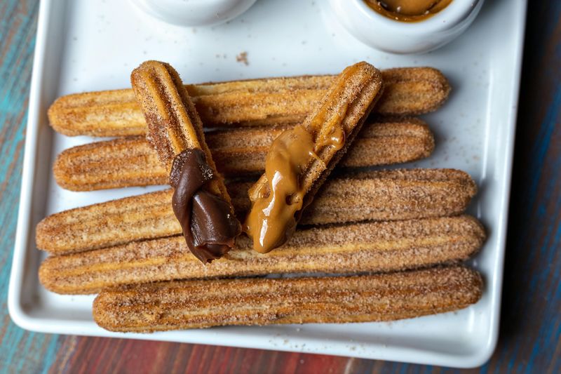 Churro Or Fried-Dough Pastry