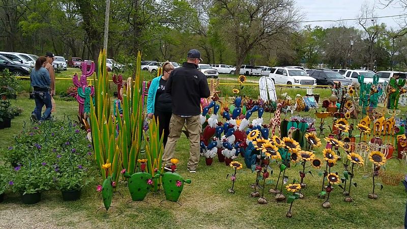 Plants, Yard Art, And Home Decor Galore