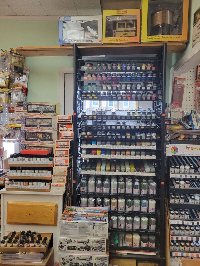 Plastic Models, Paint, And Scenery Supplies