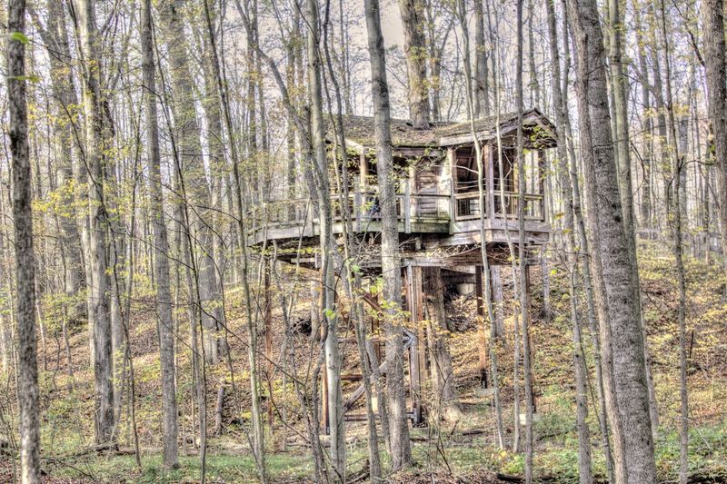 Pine River Nature Center Treehouse, St. Clair County