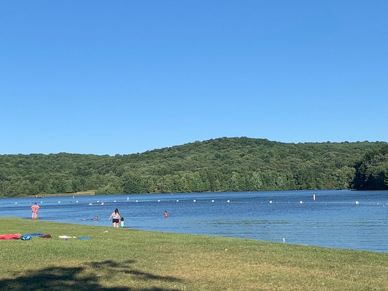 Pleasant Valley Beach at Moraine State Park, Portersville Pleasant Valley Beach at Moraine State Park, Portersville