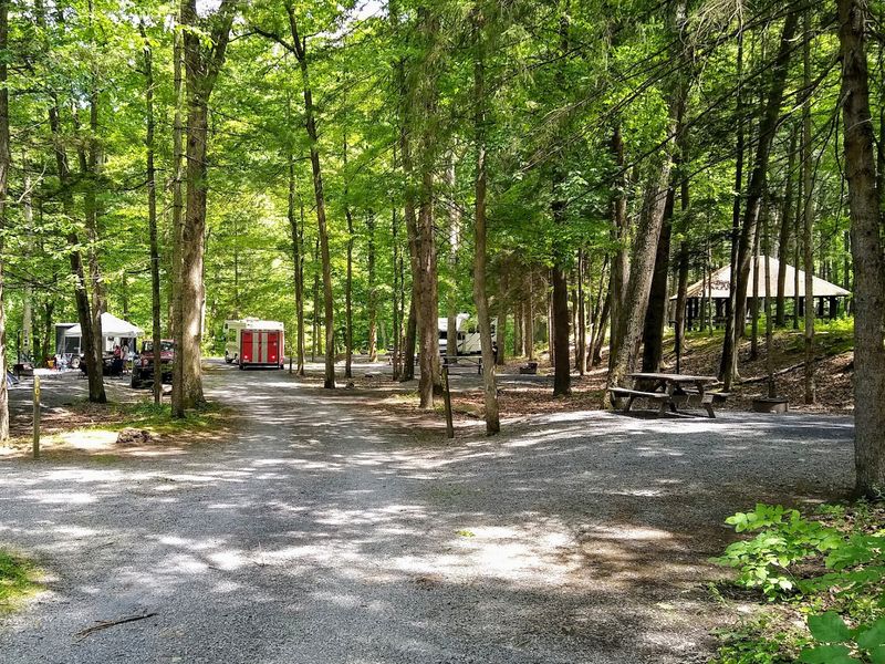 Poe Paddy State Park Campground, Woodward, PA