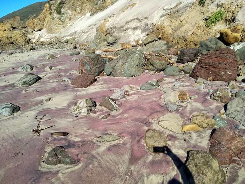 Pfeiffer Beach And The Purple Sand