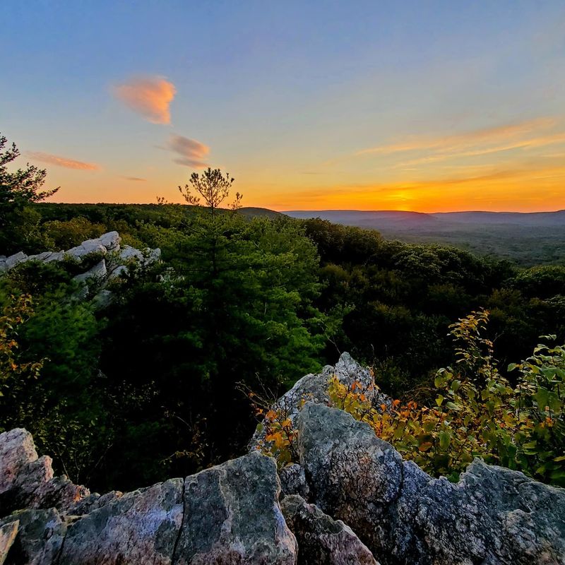 Pole Steeple Trail At Pine Grove Furnace State Park, Gardners, Pennsylvania Pole Steeple Trail At Pine Grove Furnace State Park, Gardners, Pennsylvania