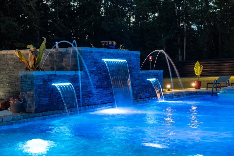 Poolside Calm Beneath The Arkansas Sky
