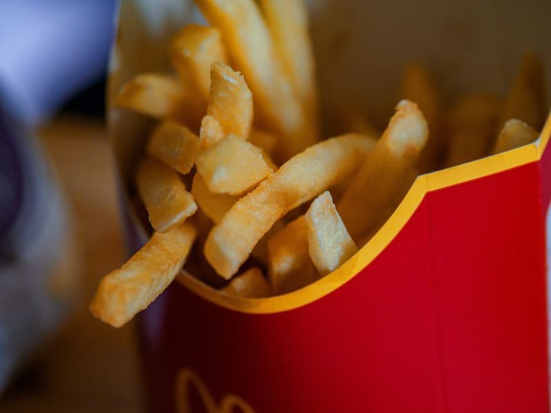 McDonald's Fries: Golden Perfection In A Red Box