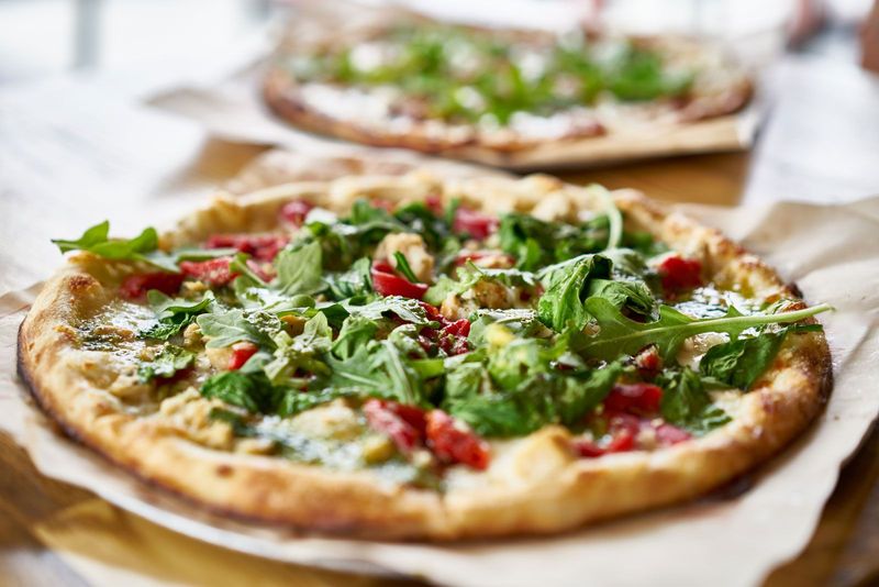 California-style Pizza