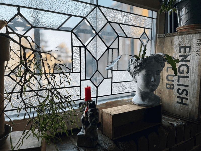 Porcelain, Iron, And Patina