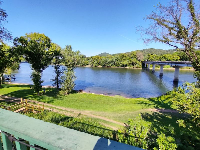 Porch Views Over The White River