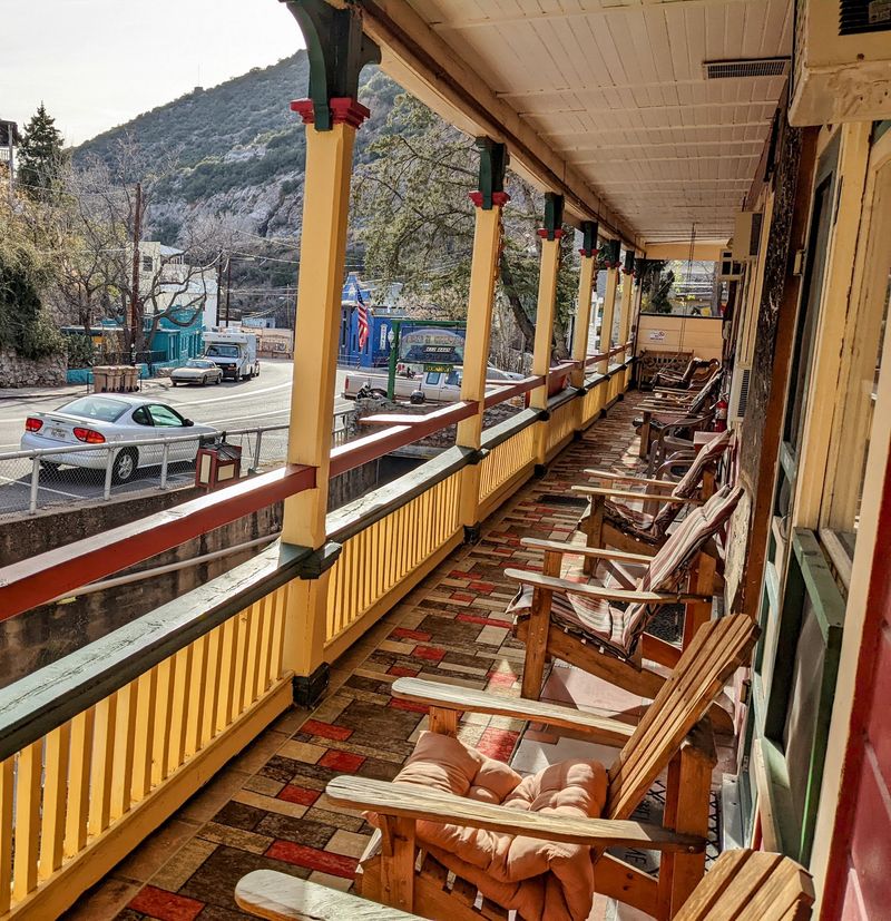 Porches, Balconies, And A Swing With A Front-Row Seat
