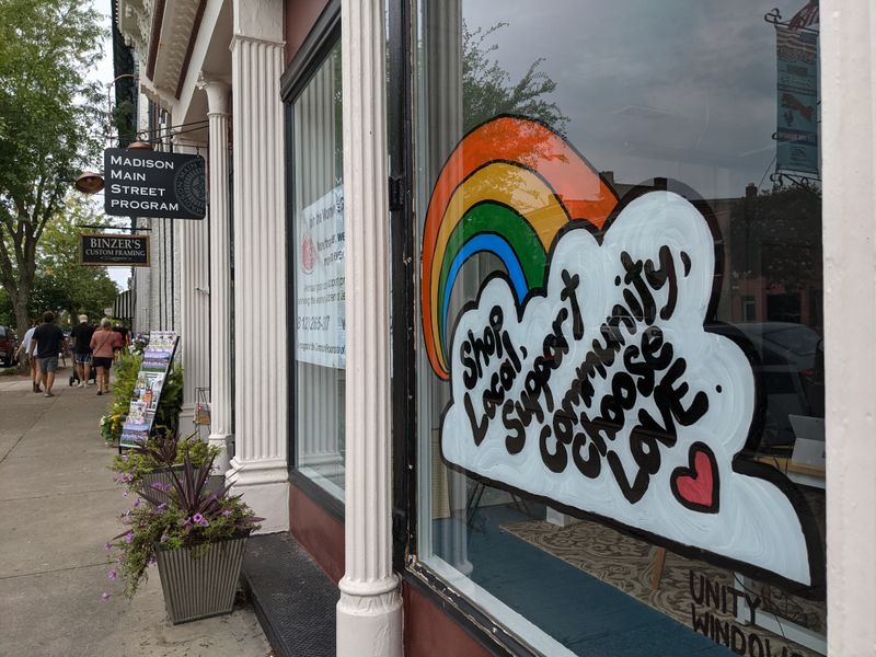 Cast-Iron Columns And Honest Light Near Walnut