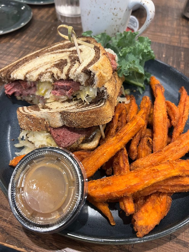 Sweet Potato Fries with Caramel Sauce