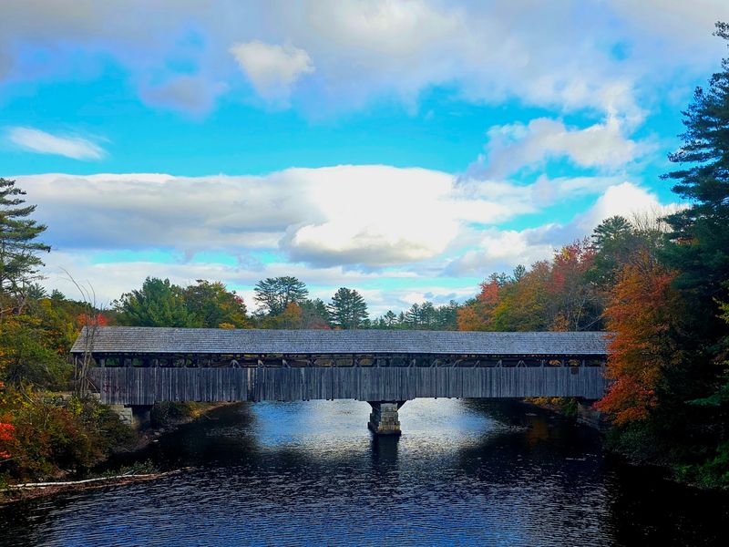 Porter-Parsonsfield Covered Bridge, Porter And Parsonsfield