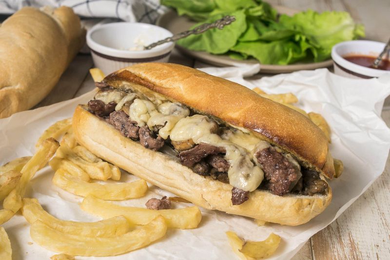 Roadhouse Cheesesteak Sandwich
