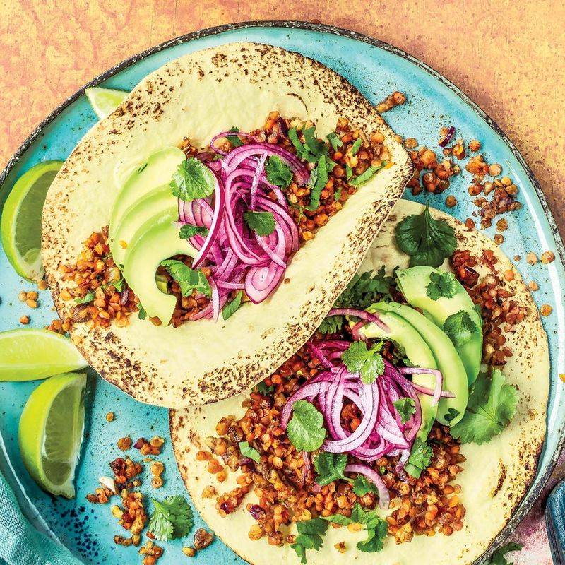 Lentil Walnut Tacos