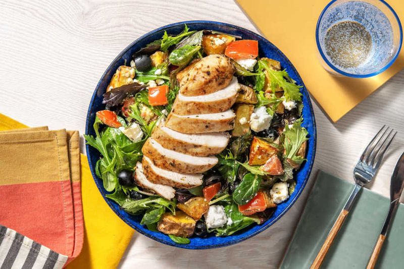 Lemon Herb Grilled Chicken Salad