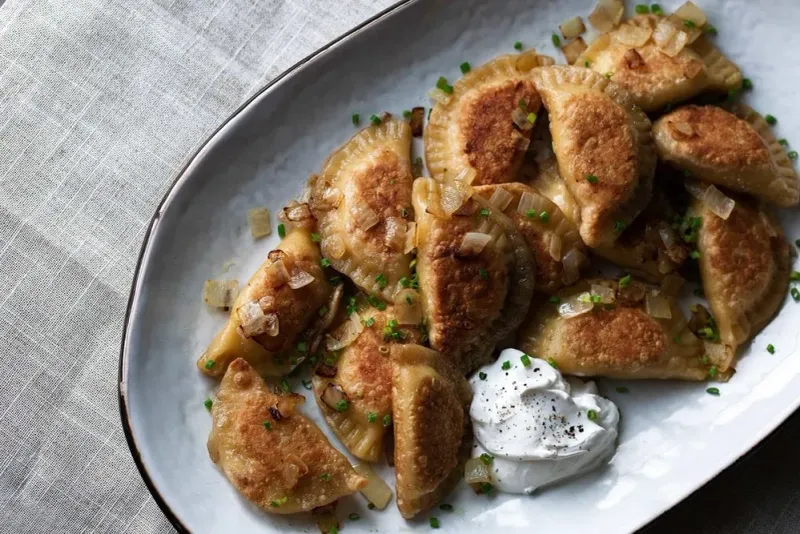 Potato and Cheese Pierogi