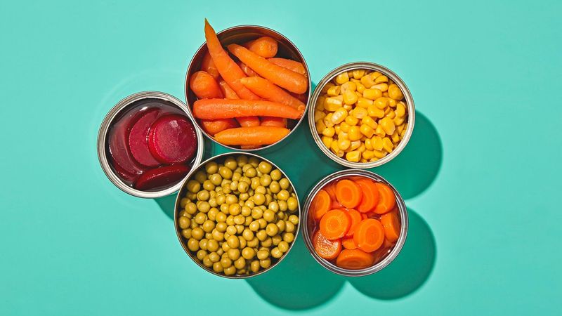 Canned Vegetables: Sodium Soakers