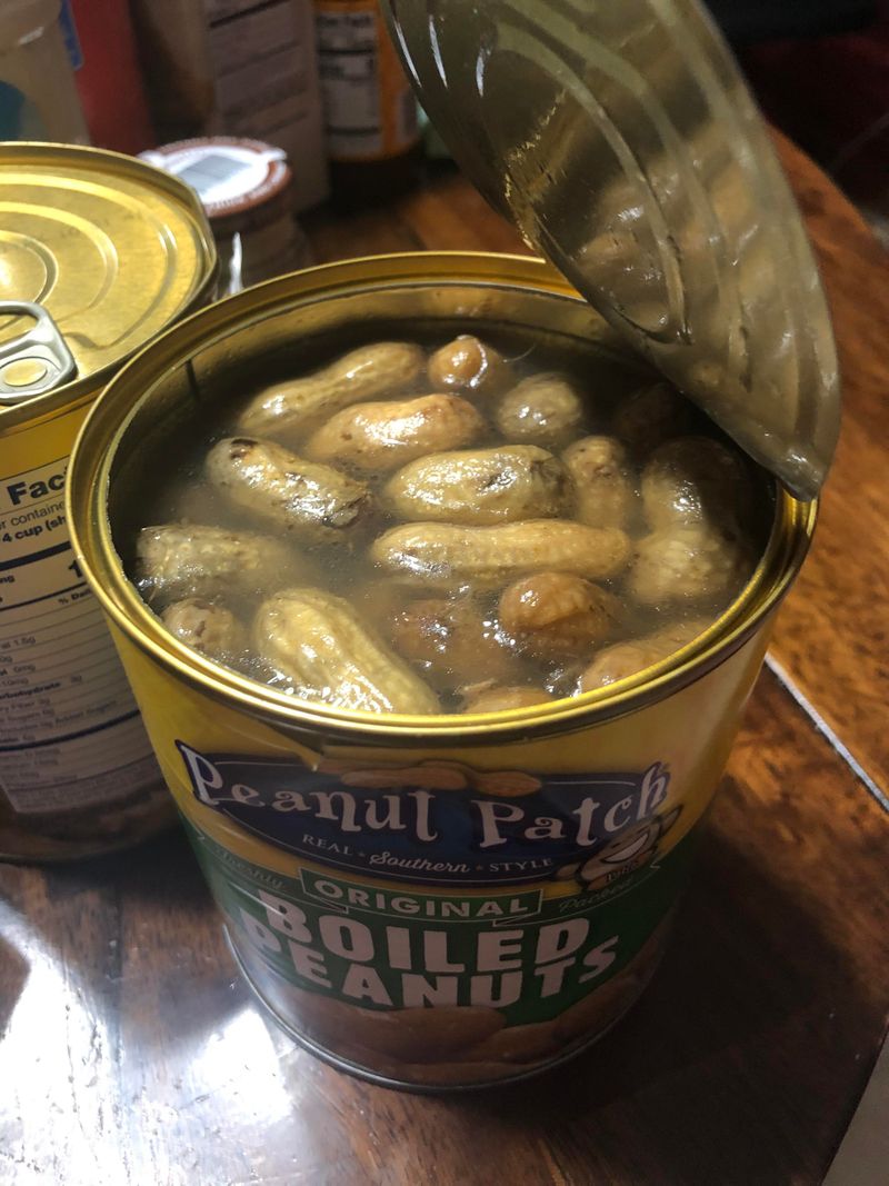 Boiled Peanuts from a Can